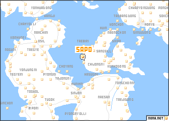 map of Sap\