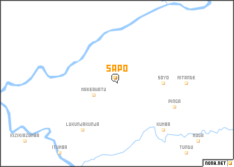 map of Sapo