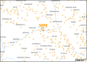 map of Sāpo