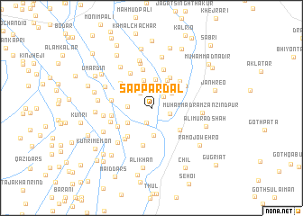 map of Sappar Dal