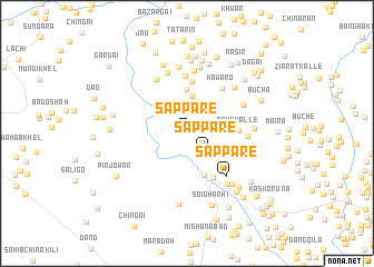 map of Sappare