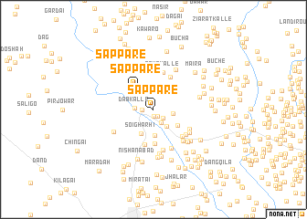 map of Sappare