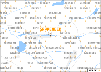 map of Sappemeer