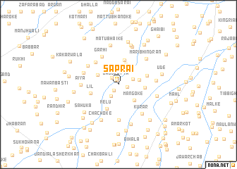 map of Saprāi