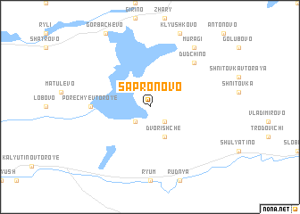 map of Sapronovo