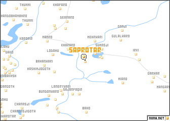 map of Sāpro Tar