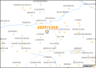 map of Saprychka