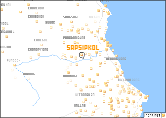 map of Sapsip-kol