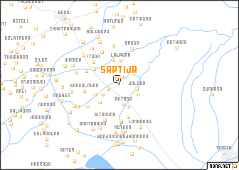 map of Saptīja