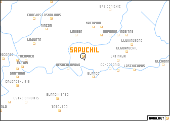map of Sapúchil
