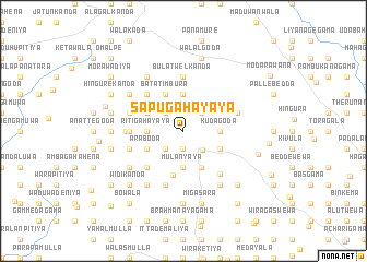 map of Sapugahayaya