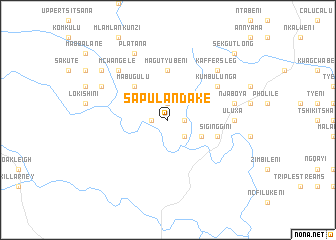 map of Sapulandake