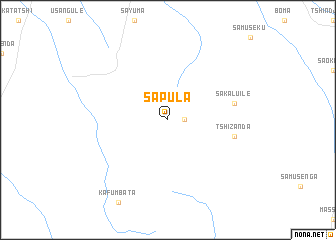 map of Sapula