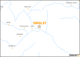 map of Sapulot