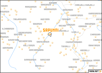 map of Sap\