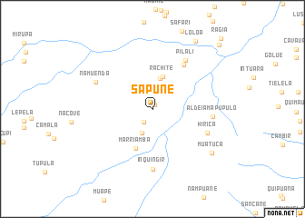 map of Sapune