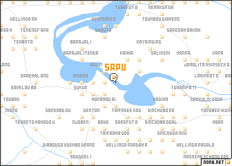 map of Sapu