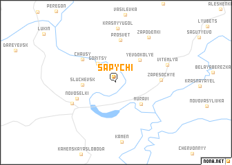 map of Sapychi