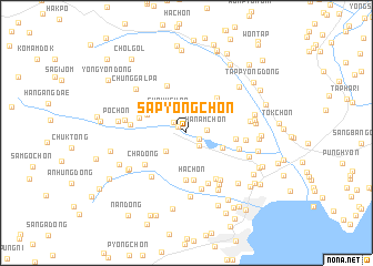 map of Sap\