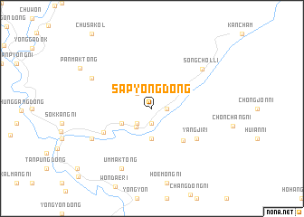 map of Sap\