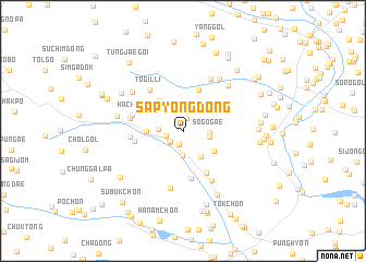 map of Sap\