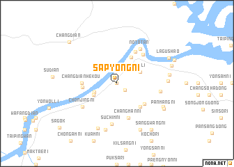 map of Sap\