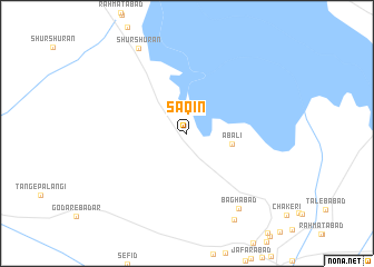 map of Sāqīn