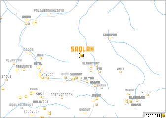 map of Saqlah