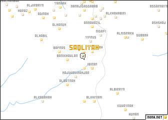 map of Şaqlīyah