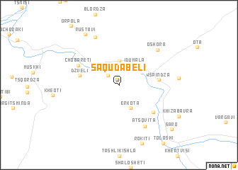 map of Saqudabeli