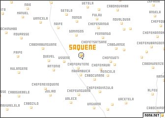 map of Saquene