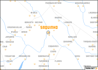 map of Saquinho