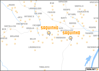 map of Saquinho