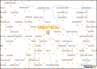 map of Saquitacaj