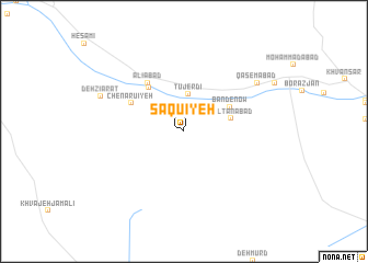 map of Sāqū\