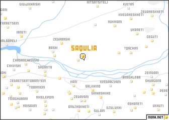 map of Saqulia