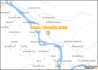 map of Sāqultah wa al ‘Arab