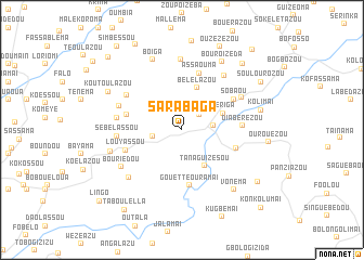 map of Sarabaga