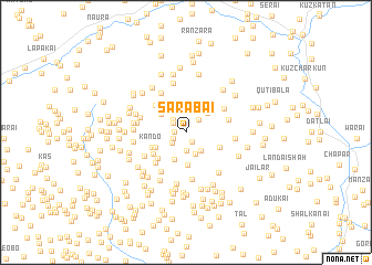 map of Sarabai