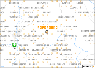 map of Sarabanda