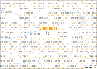 map of Sarābati