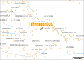 map of Sarāb-e Dāvūd