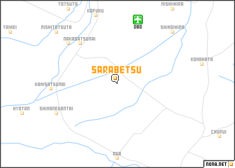 map of Sarabetsu