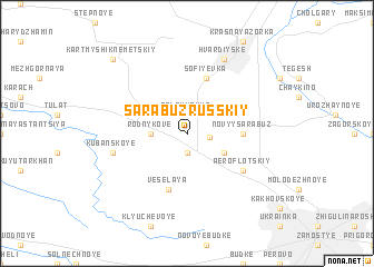 map of Sarabuz Russkiy