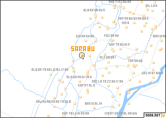 map of Sarabū