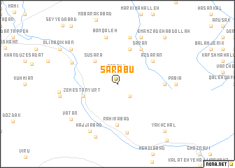 map of Sarābū