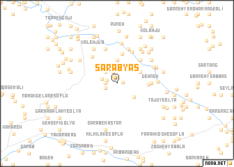 map of Sarāb Yās