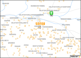 map of Sarāb