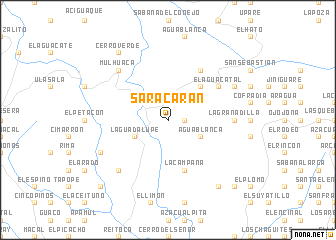 map of Saracarán