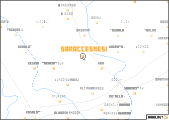 map of Saraççeşmesi